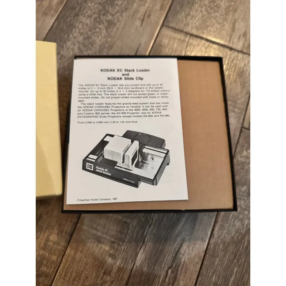 Vintage retro rare Kodak EC Stack Loader EC40 Cat